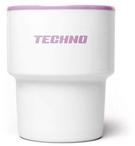 kubek bez ucha Techno
