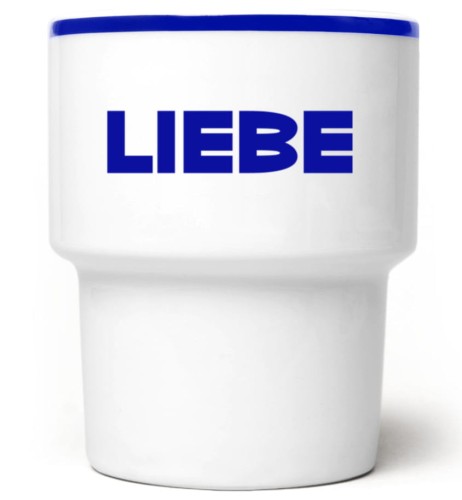 kubek bez ucha Liebe