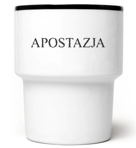 kubek bez ucha Apostazja
