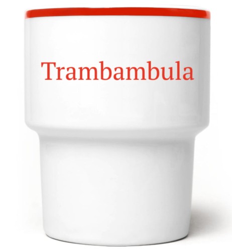 kubek bez ucha trambambula