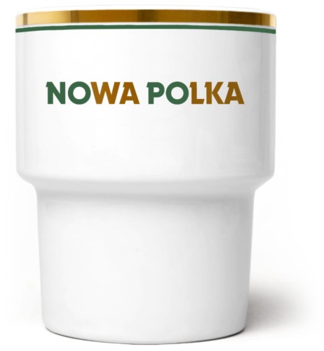 Kubek bez ucha Nowa Polka